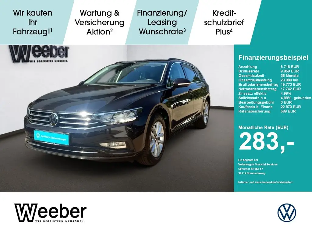 Photo 1 : Volkswagen Passat 2022 Diesel