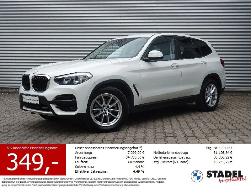 Photo 1 : Bmw X3 2021 Essence