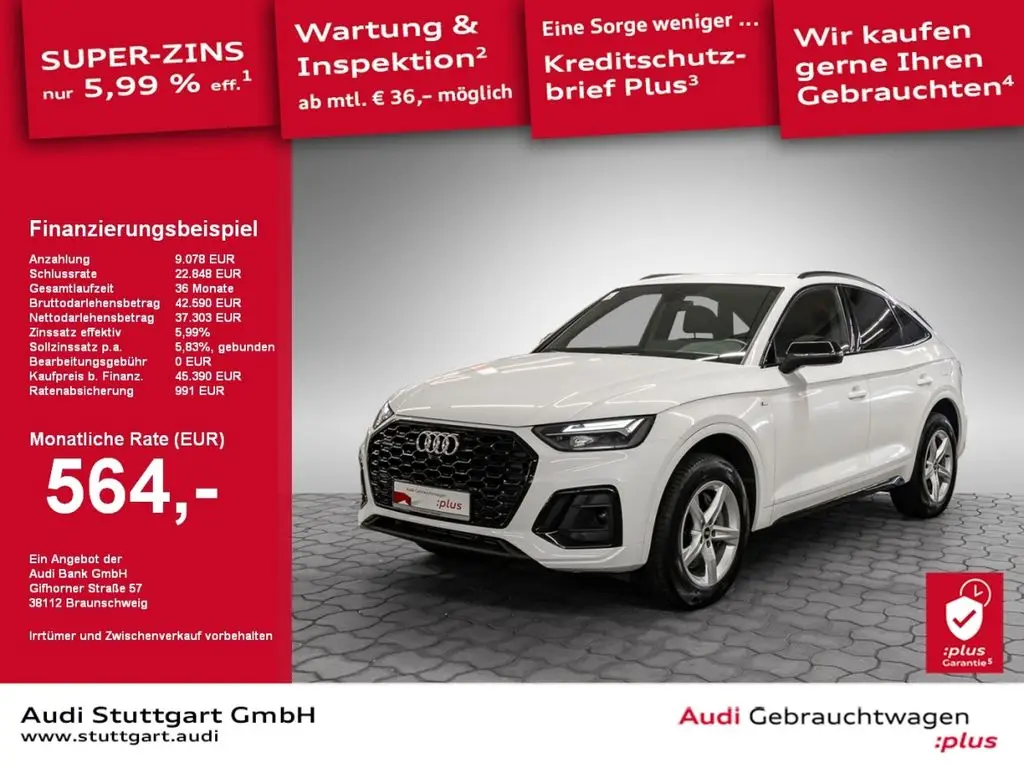 Photo 1 : Audi Q5 2021 Hybride