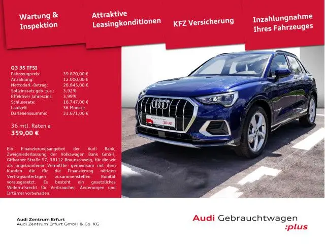 Photo 1 : Audi Q3 2023 Petrol