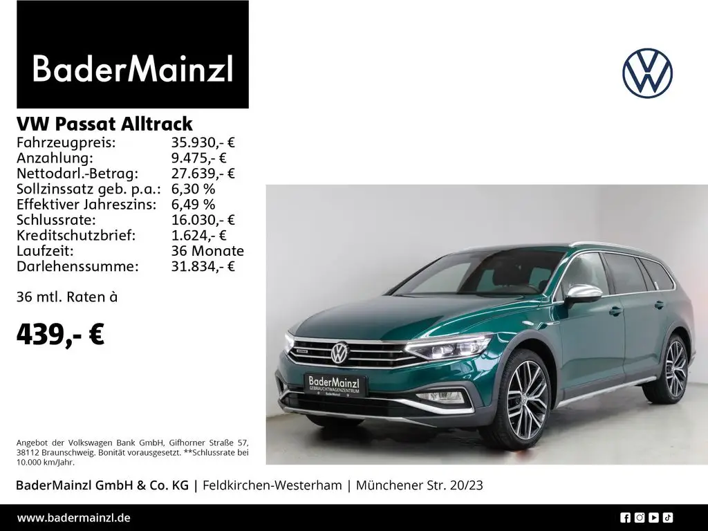 Photo 1 : Volkswagen Passat 2020 Diesel