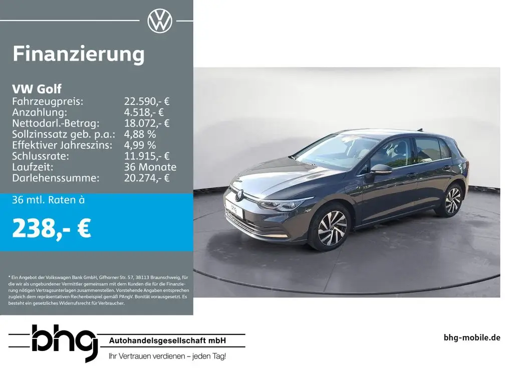 Photo 1 : Volkswagen Golf 2021 Hybrid