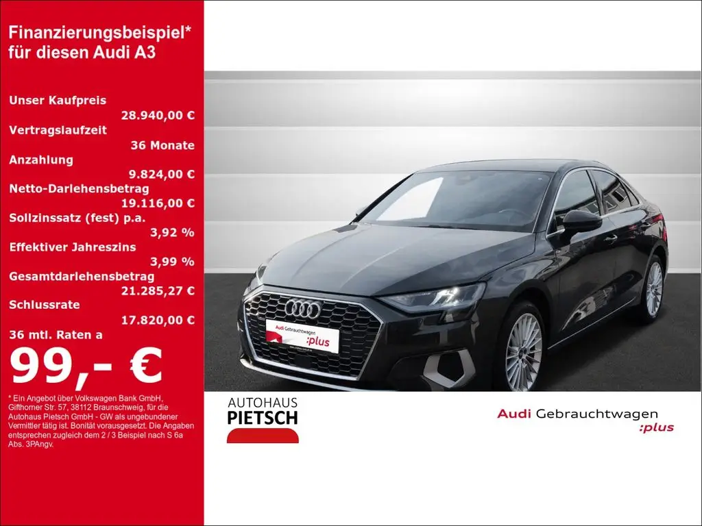 Photo 1 : Audi A3 2023 Essence