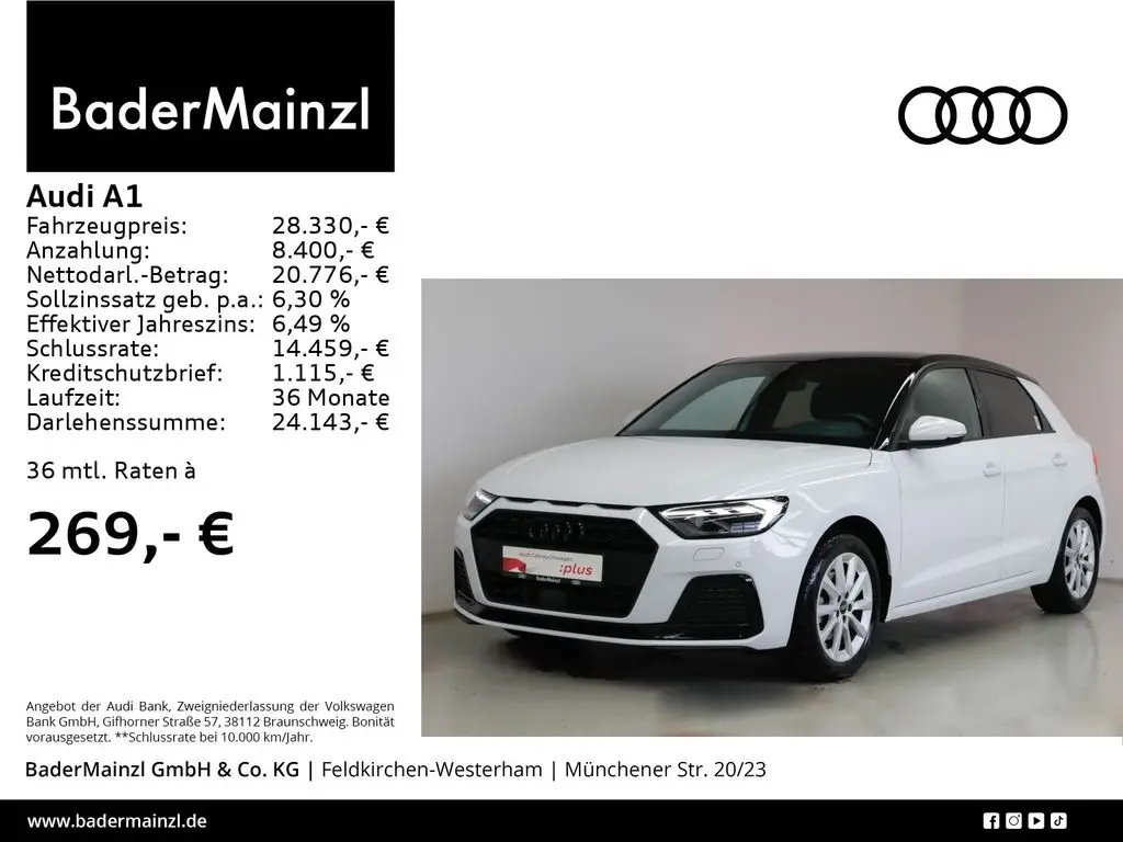 Photo 1 : Audi A1 2023 Petrol