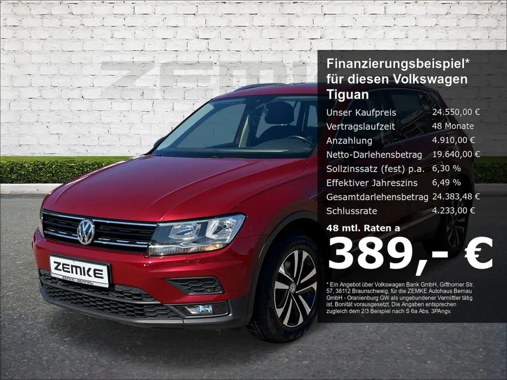 Photo 1 : Volkswagen Tiguan 2019 Diesel