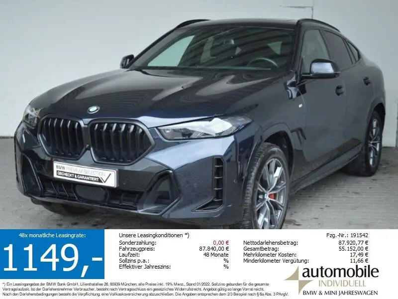 Photo 1 : Bmw X6 2023 Diesel