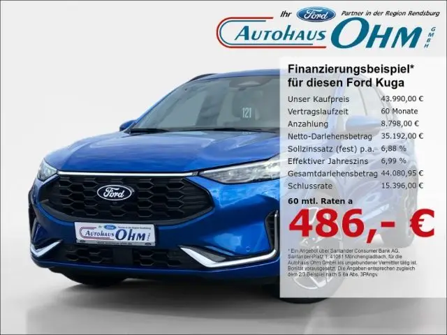 Photo 1 : Ford Kuga 2024 Hybrid