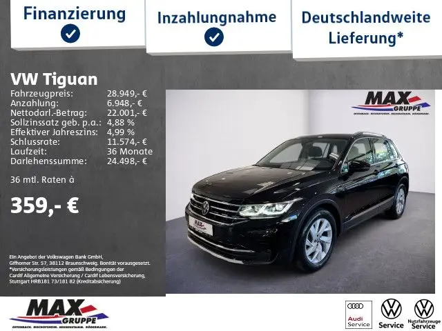 Photo 1 : Volkswagen Tiguan 2021 Diesel