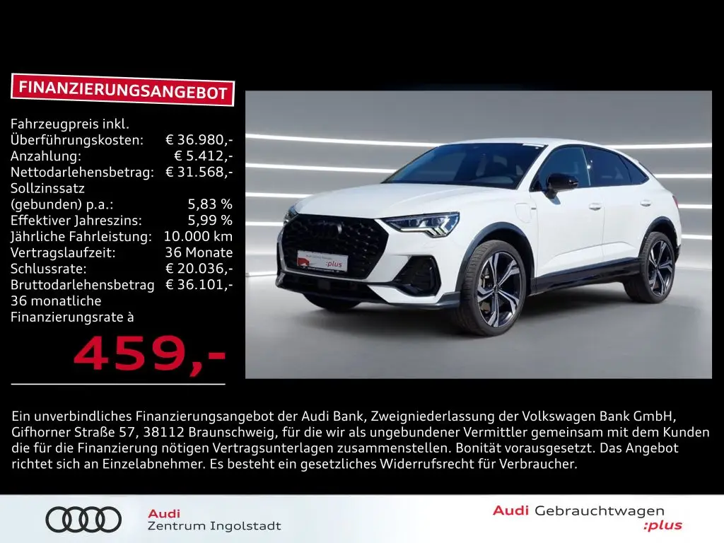 Photo 1 : Audi Q3 2021 Hybrid