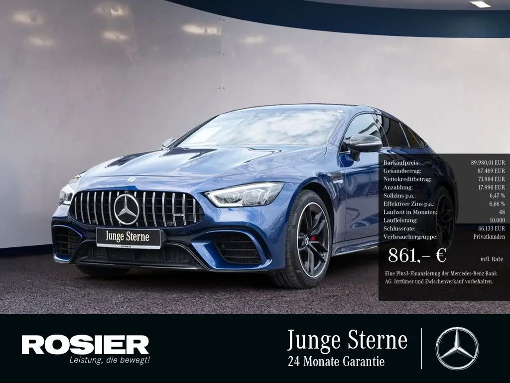 Photo 1 : Mercedes-benz Classe Gt 2019 Essence