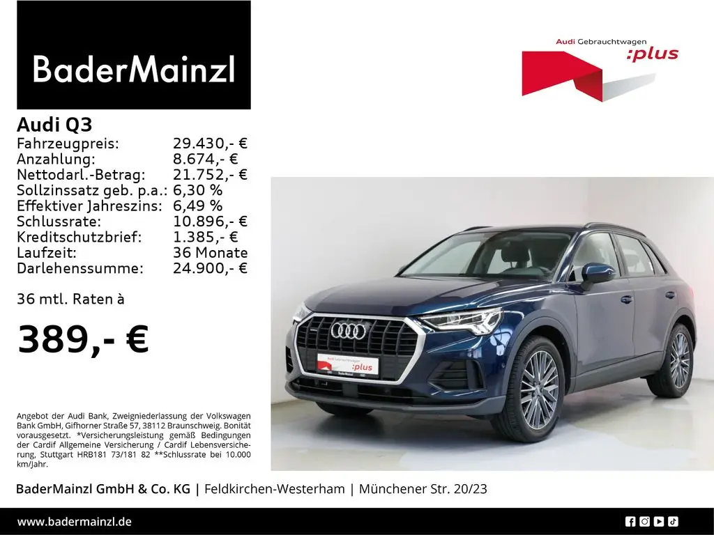 Photo 1 : Audi Q3 2020 Petrol