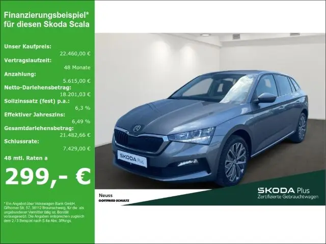 Photo 1 : Skoda Scala 2023 Petrol