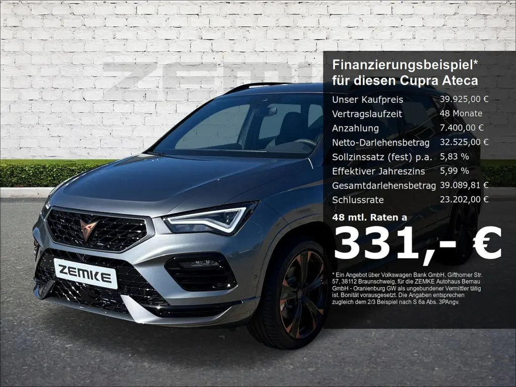 Photo 1 : Cupra Ateca 2024 Petrol