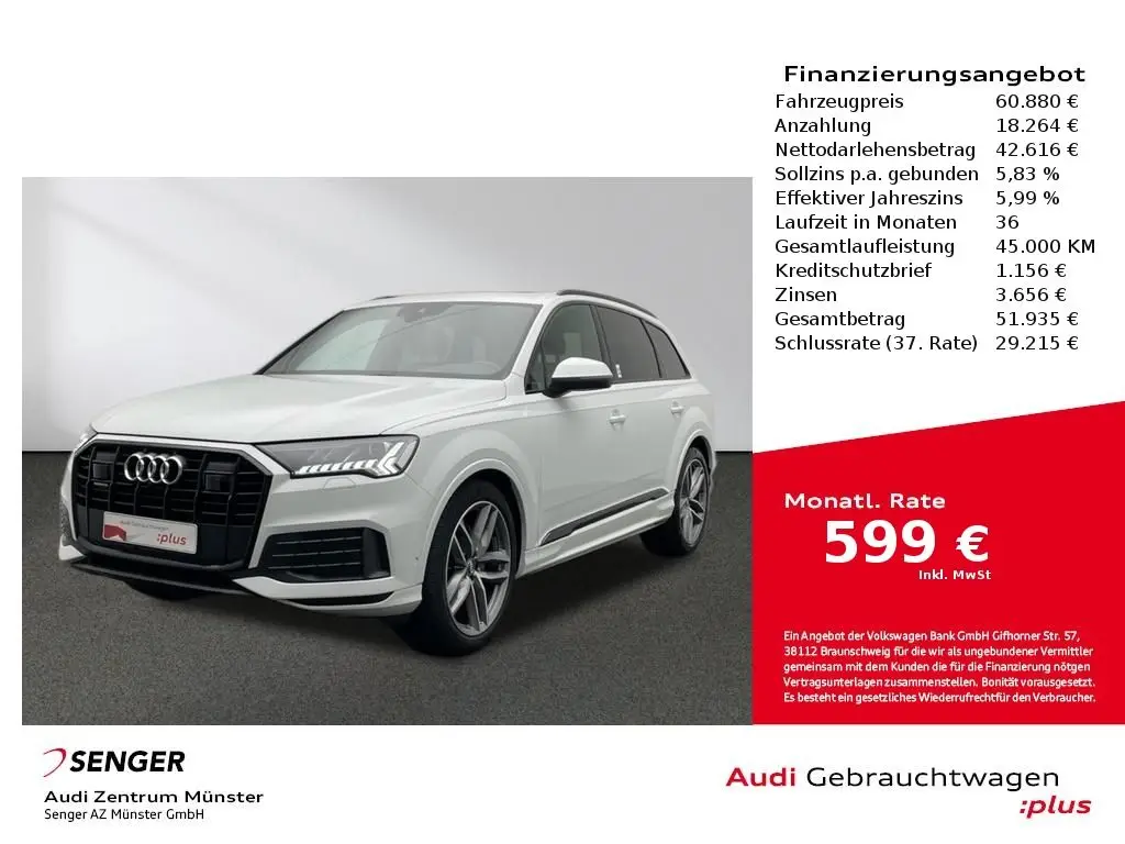 Photo 1 : Audi Q7 2021 Diesel