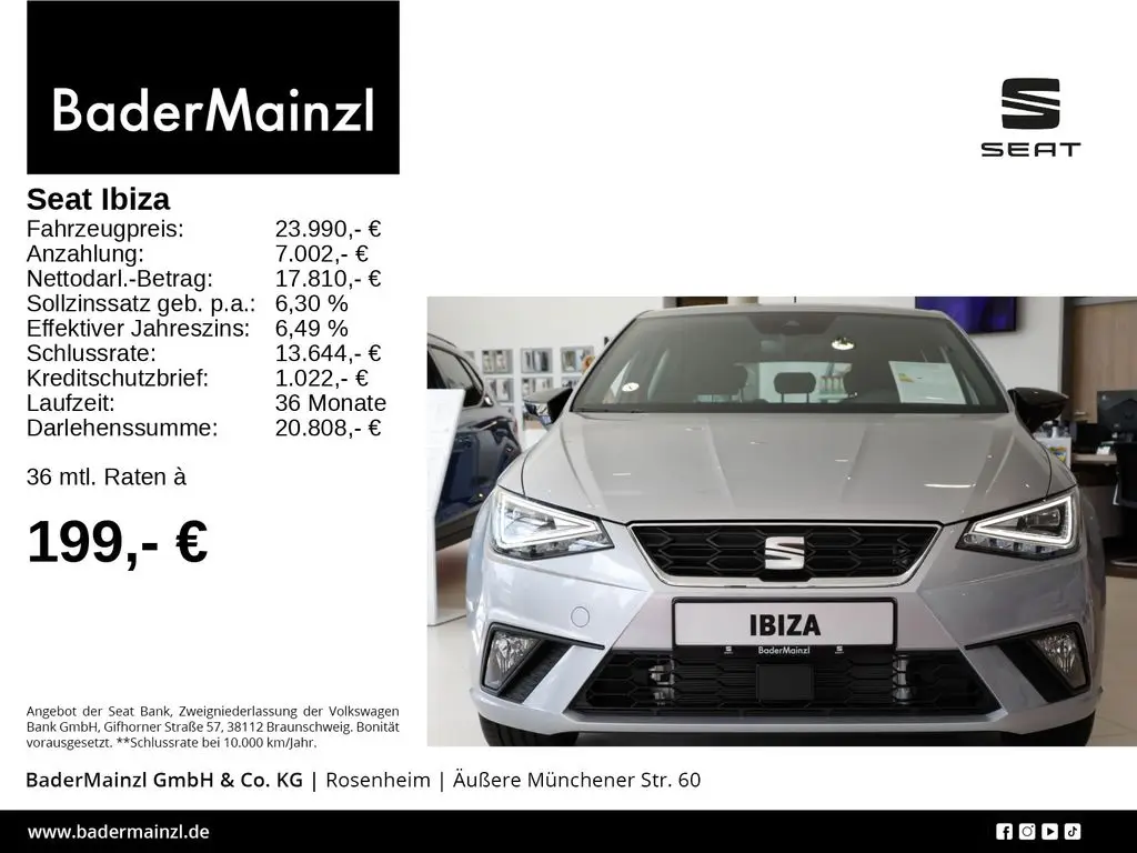 Photo 1 : Seat Ibiza 2024 Essence