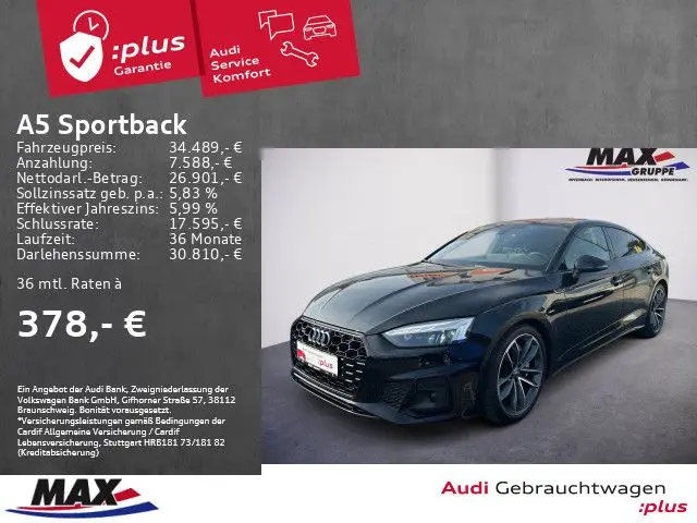 Photo 1 : Audi A5 2020 Diesel