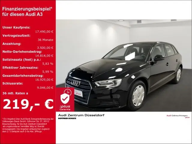 Photo 1 : Audi A3 2020 Diesel