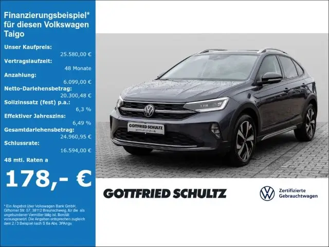 Photo 1 : Volkswagen Taigo 2023 Essence