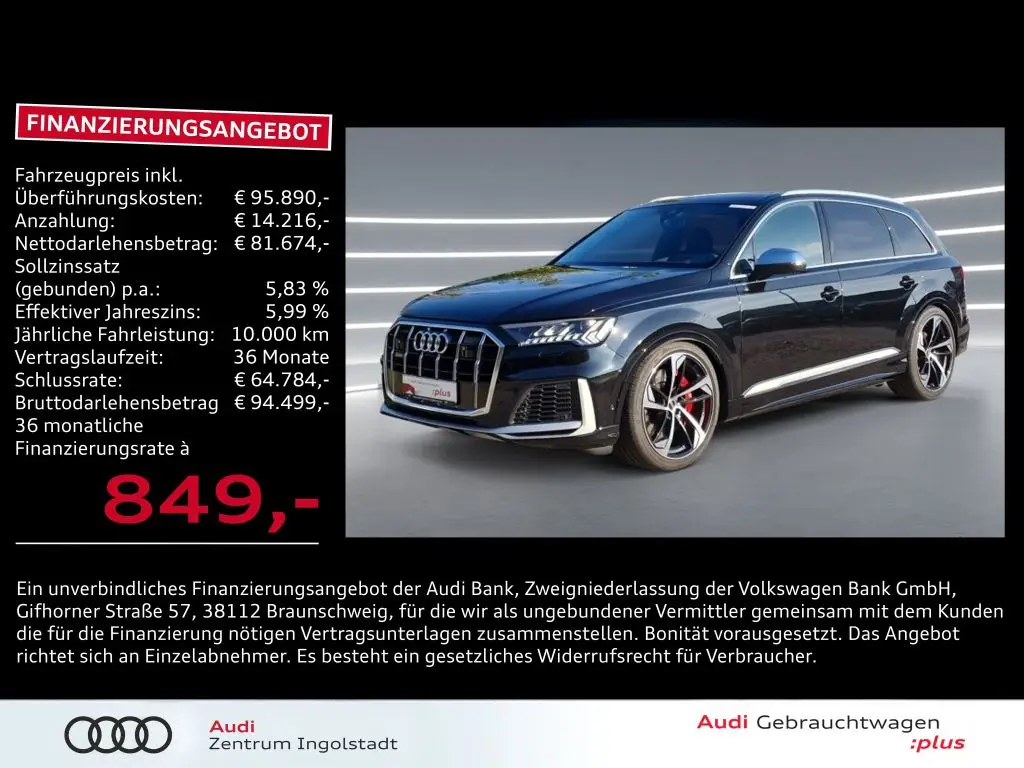 Photo 1 : Audi Sq7 2024 Petrol