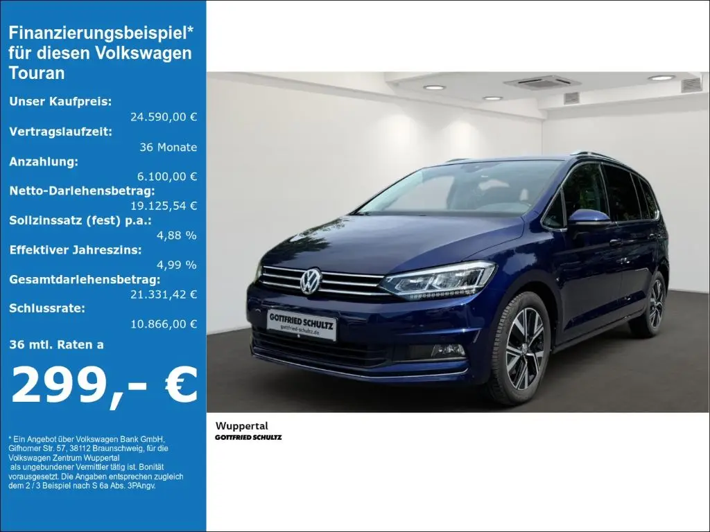 Photo 1 : Volkswagen Touran 2020 Diesel