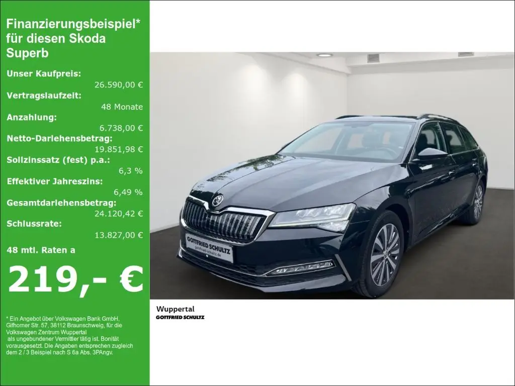 Photo 1 : Skoda Superb 2022 Hybride