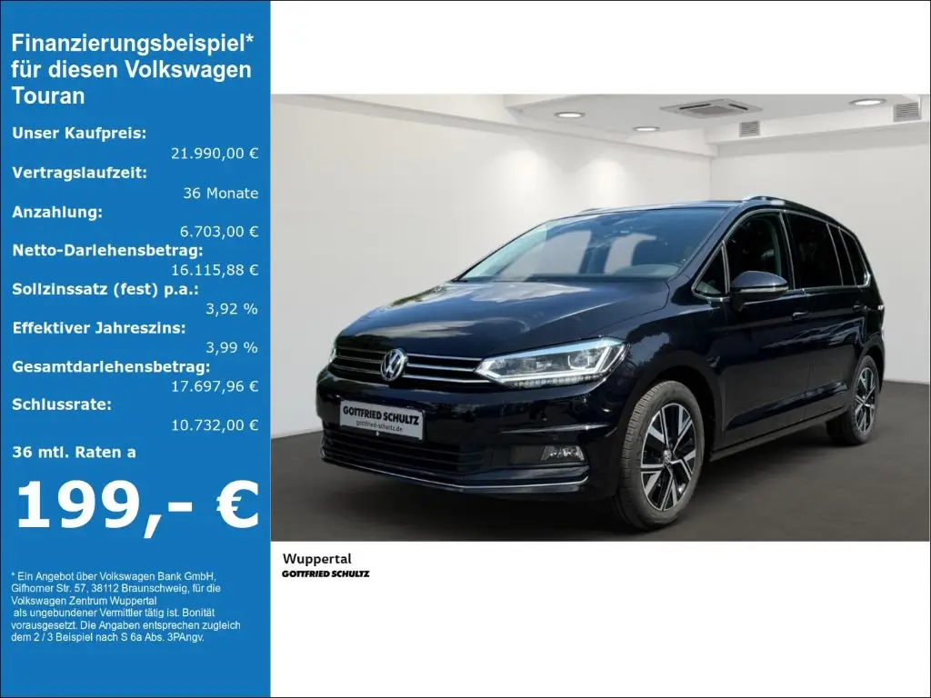 Photo 1 : Volkswagen Touran 2020 Petrol