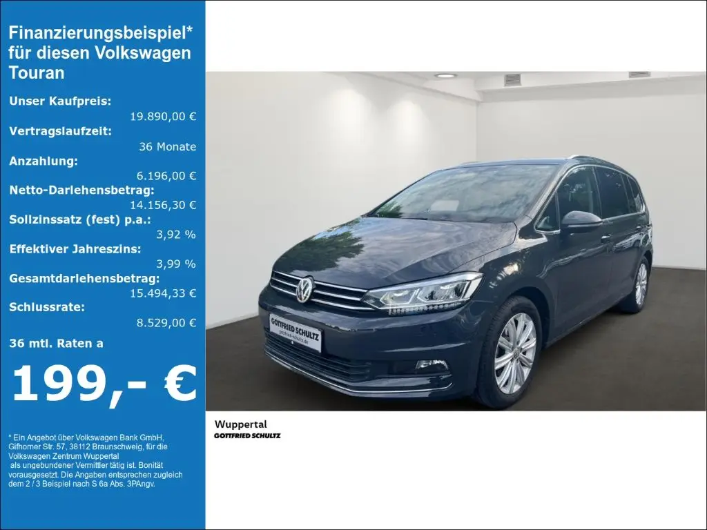 Photo 1 : Volkswagen Touran 2019 Diesel