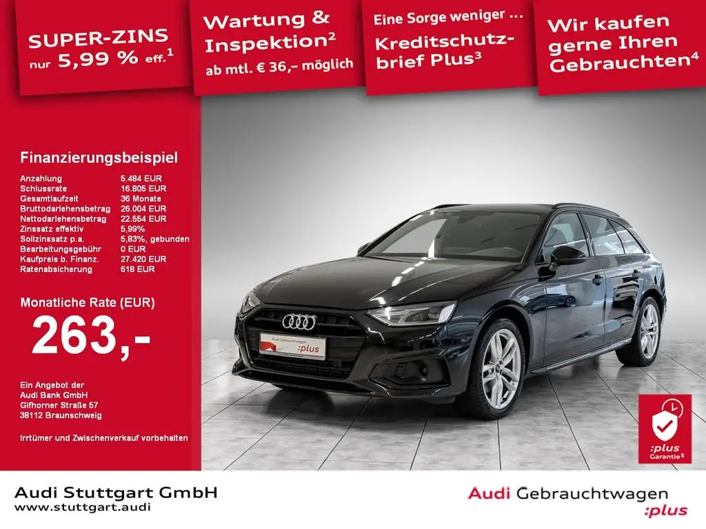 Photo 1 : Audi A4 2020 Essence