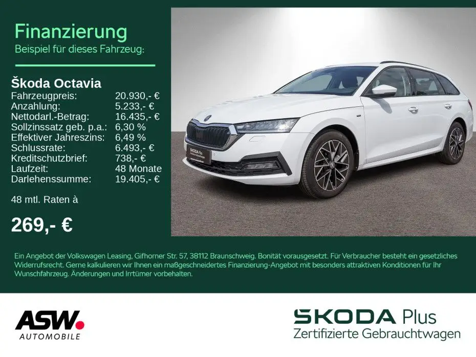 Photo 1 : Skoda Octavia 2021 Diesel