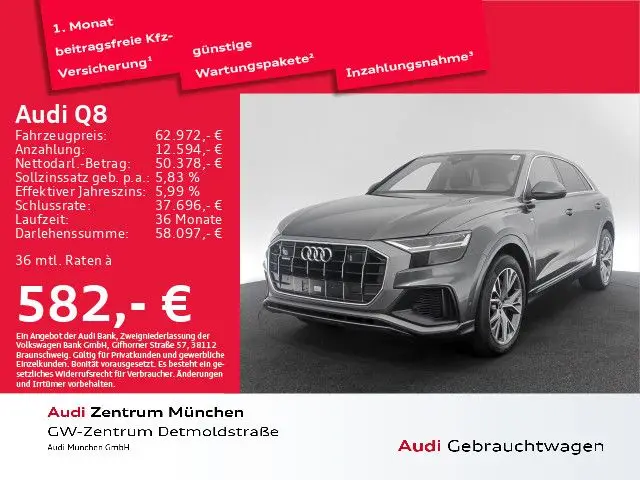 Photo 1 : Audi Q8 2021 Hybride