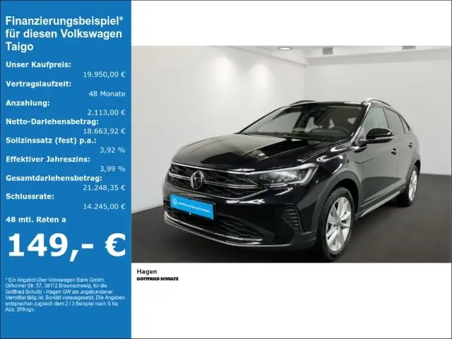 Photo 1 : Volkswagen Taigo 2023 Essence