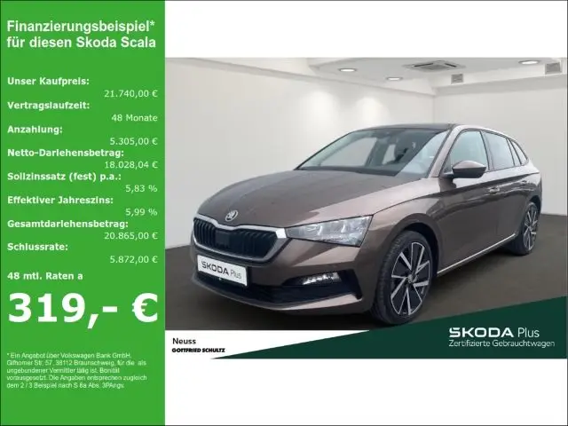 Photo 1 : Skoda Scala 2020 Essence