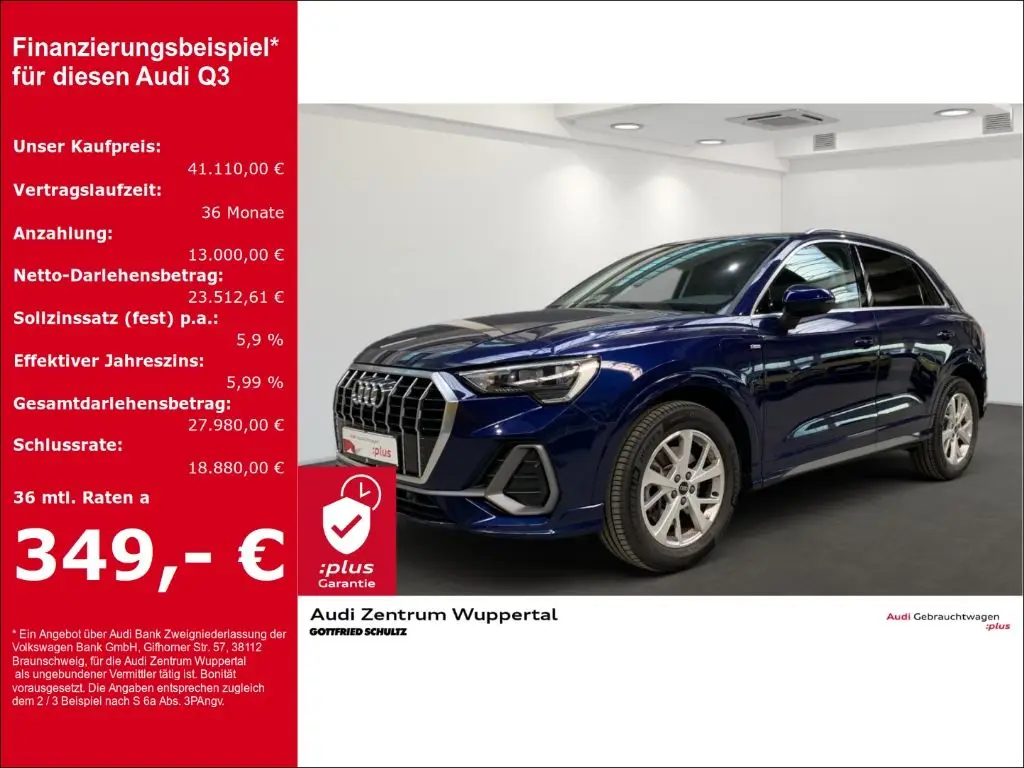 Photo 1 : Audi Q3 2023 Hybride