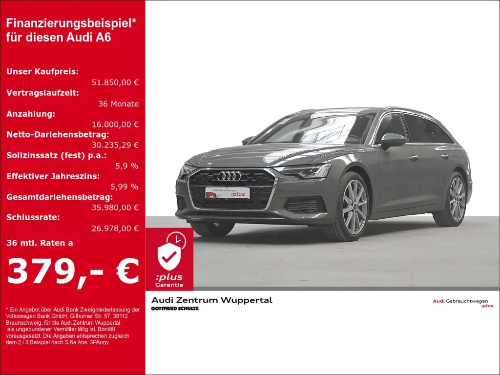 Photo 1 : Audi A6 2023 Hybride