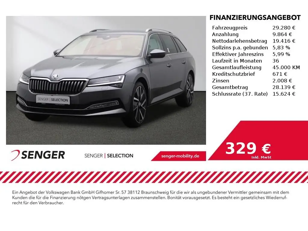 Photo 1 : Skoda Superb 2023 Diesel