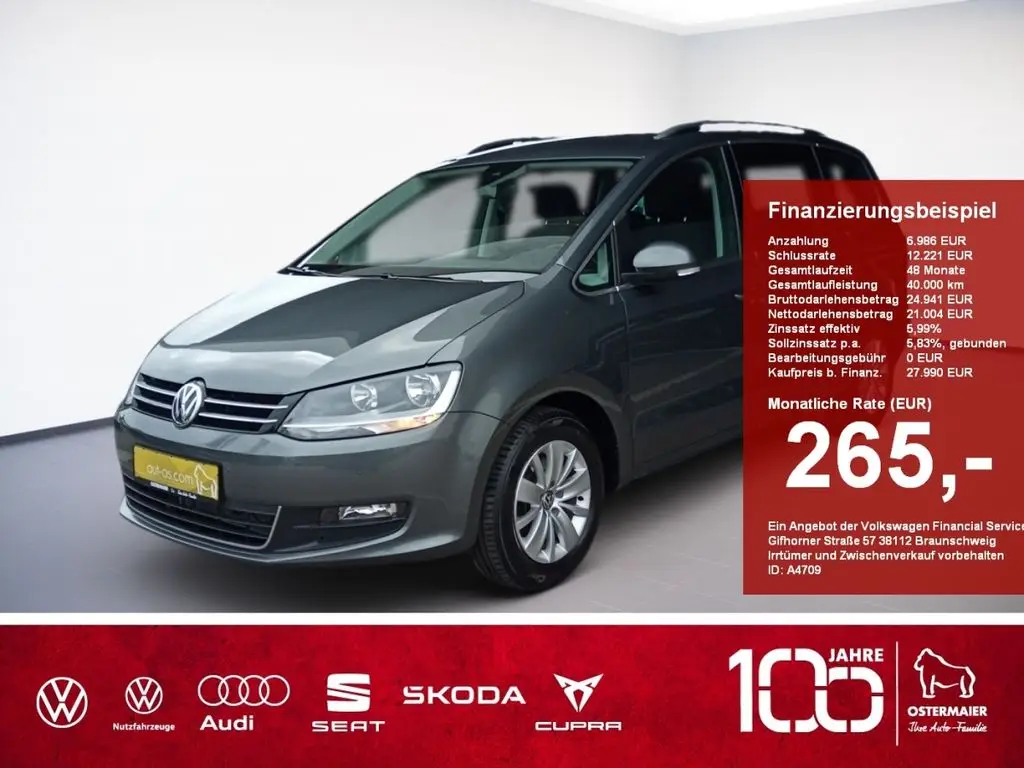 Photo 1 : Volkswagen Sharan 2020 Essence