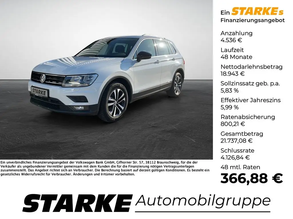 Photo 1 : Volkswagen Tiguan 2019 Diesel