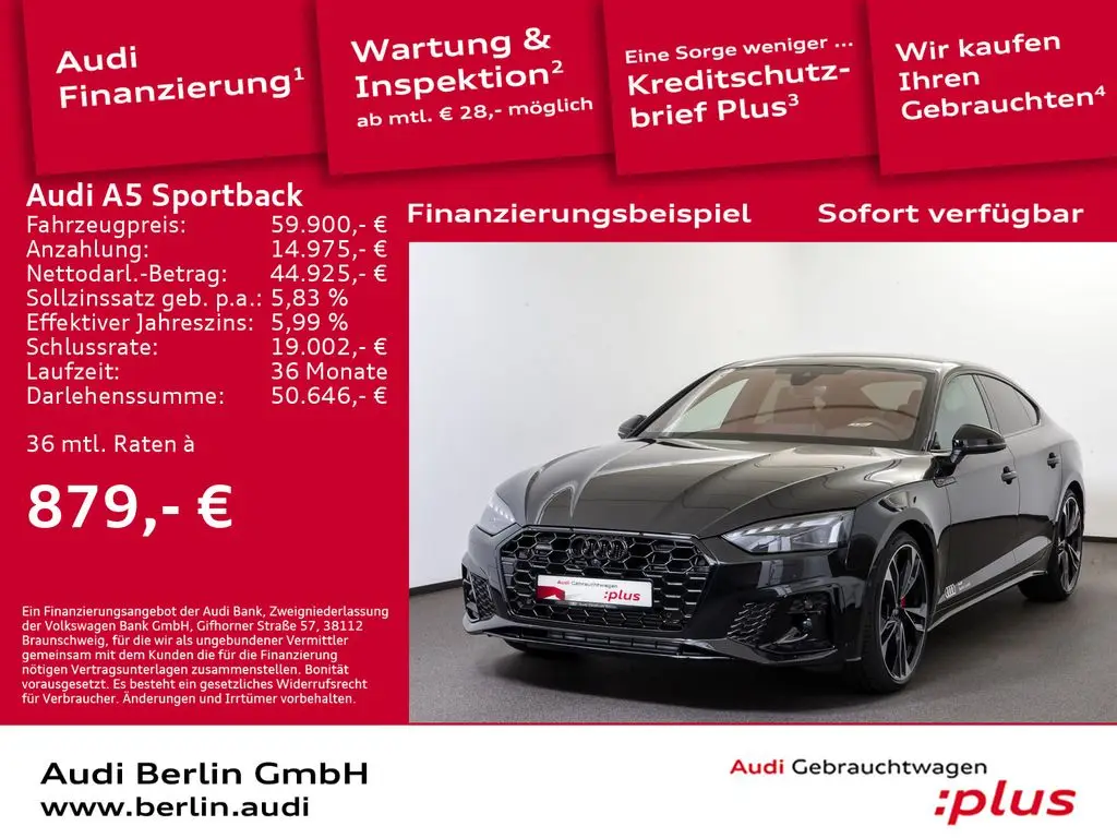 Photo 1 : Audi A5 2024 Petrol