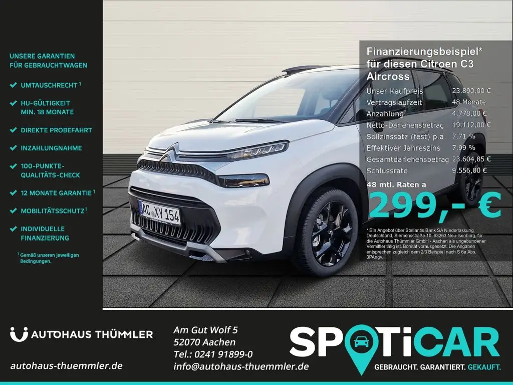 Photo 1 : Citroen C3 Aircross 2023 Essence