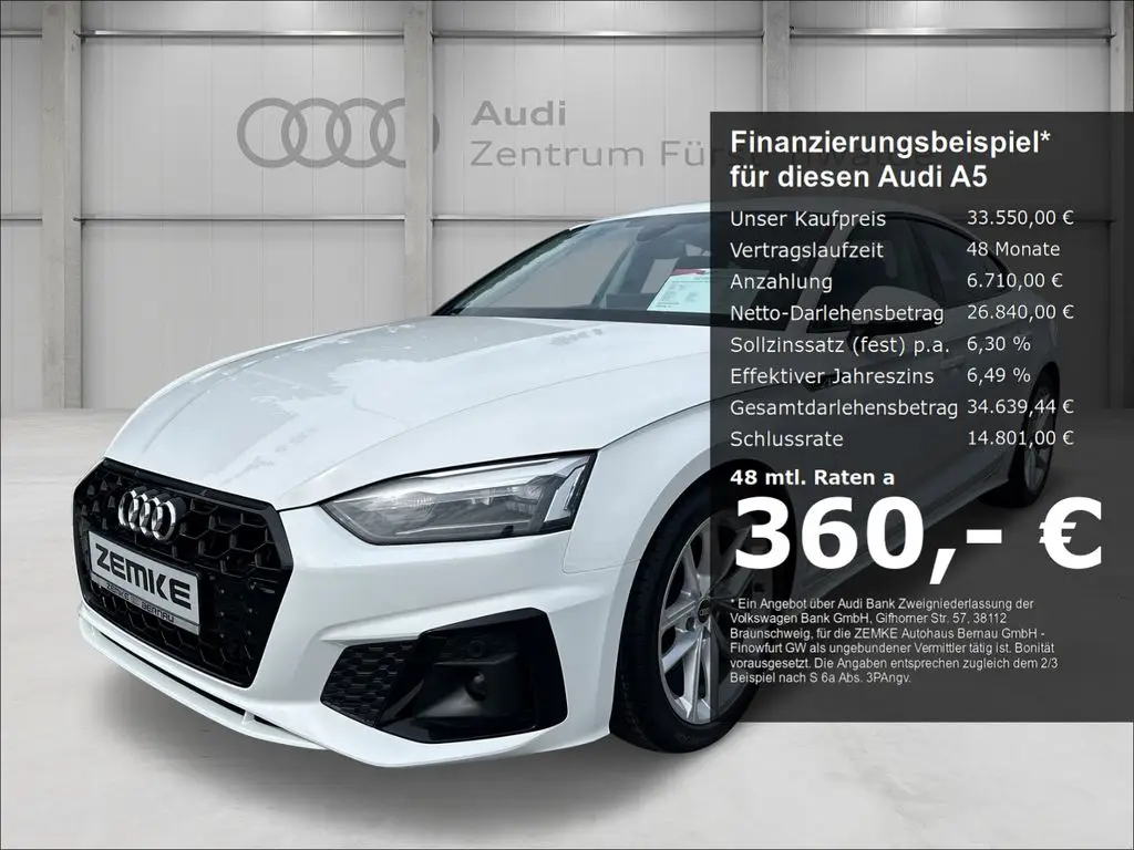 Photo 1 : Audi A5 2021 Diesel