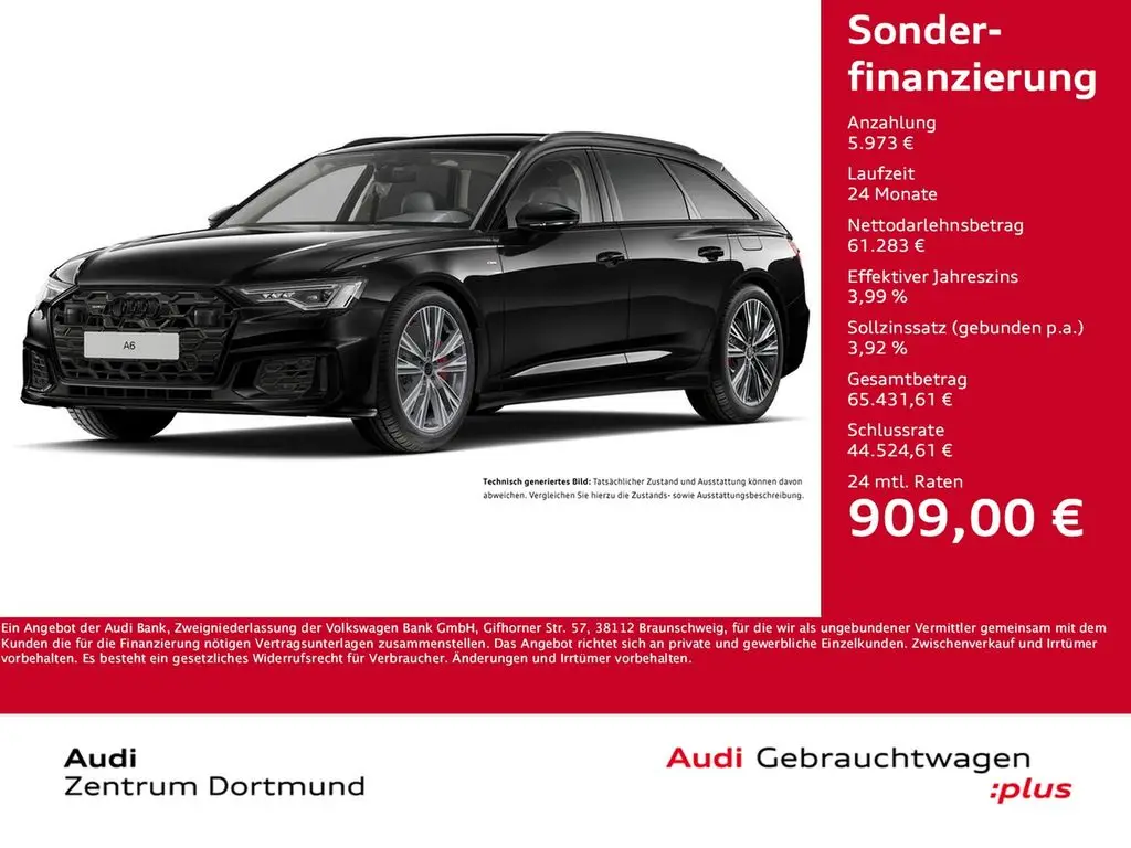 Photo 1 : Audi A6 2023 Hybride