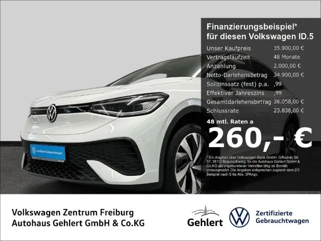 Photo 1 : Volkswagen Id.5 2022 Non renseigné