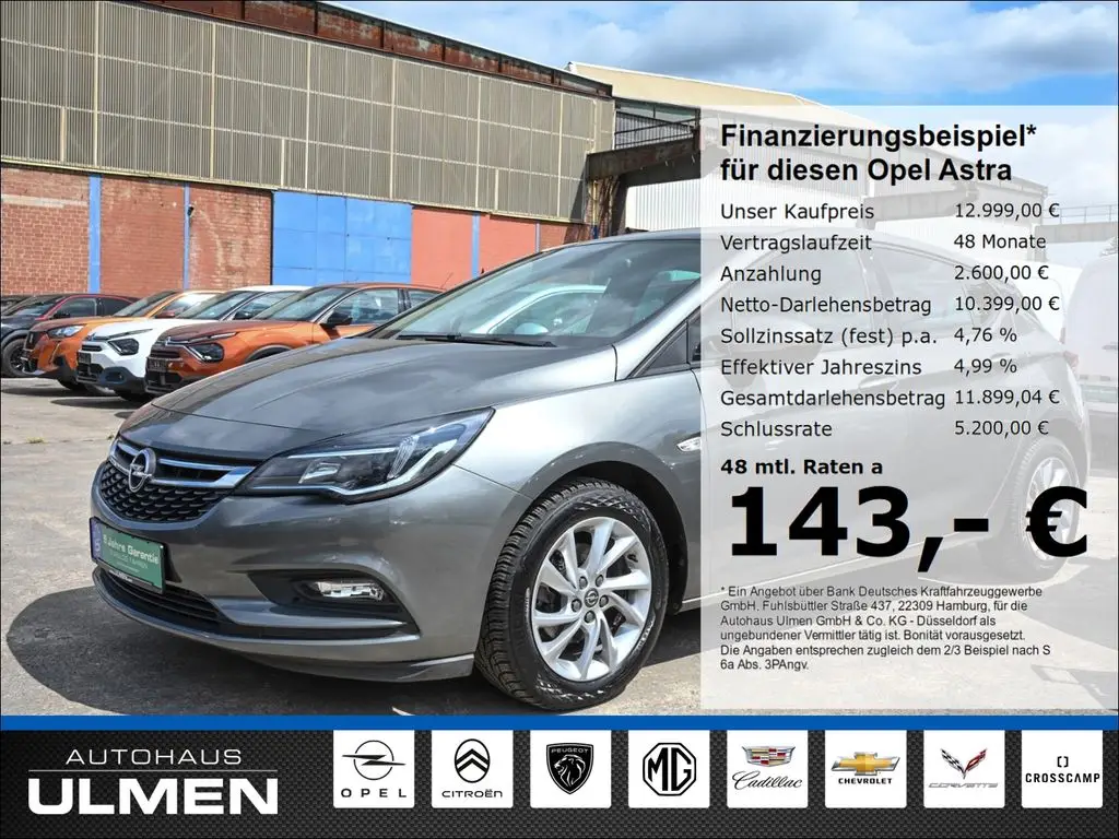 Photo 1 : Opel Astra 2018 Petrol