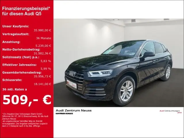 Photo 1 : Audi Q5 2020 Hybride