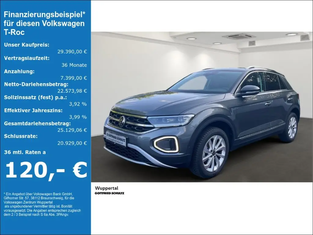 Photo 1 : Volkswagen T-roc 2023 Essence