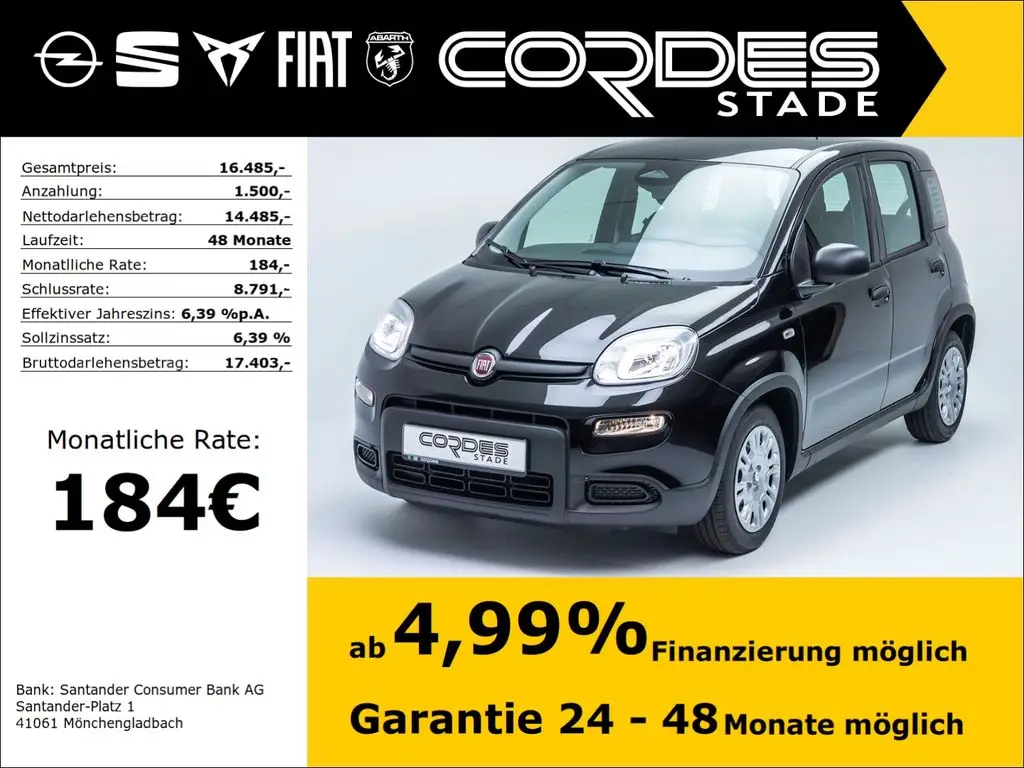 Photo 1 : Fiat Panda 2024 Hybride