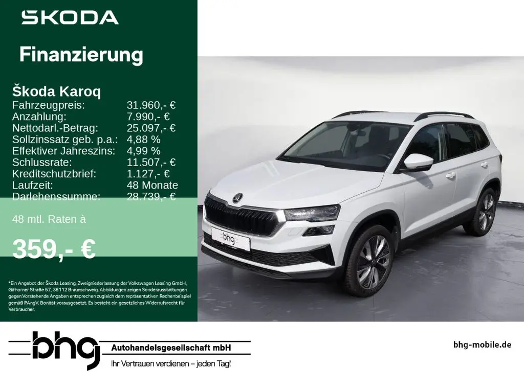 Photo 1 : Skoda Karoq 2023 Diesel