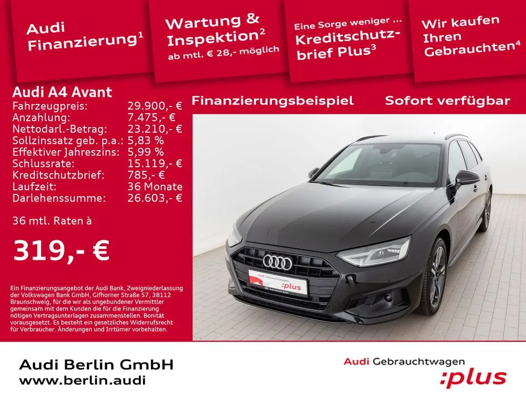 Photo 1 : Audi A4 2019 Diesel