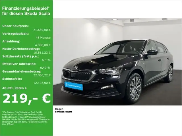 Photo 1 : Skoda Scala 2023 Essence