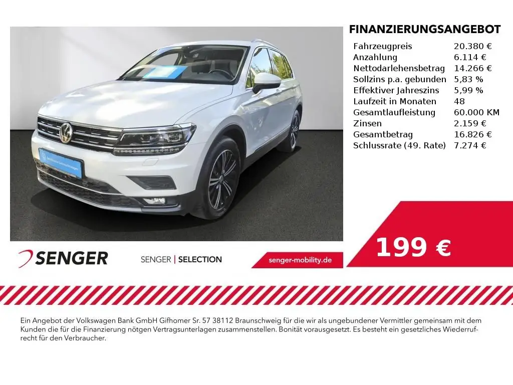 Photo 1 : Volkswagen Tiguan 2018 Diesel